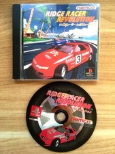 RIDGE RACER REVOLUTION Black Label COMPLET SONY PS1 NTSC JAPANESE CIB OVP Namco