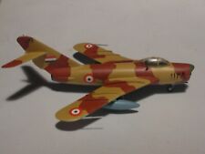 Maquette KP 1/72 montée.  Mig 17 PF Egyptien Guerre des 6 jours 1967