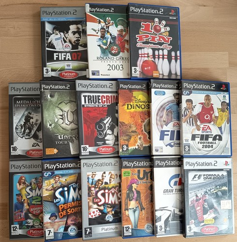 Playstation ps2 lot - 15, jeux