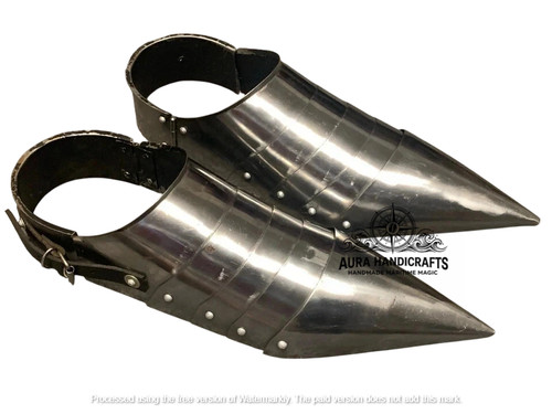 Paire combinée armure sabaton