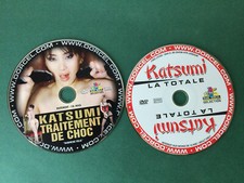 LOT 2 DVD KATSUMI LA TOTALE/TRAITEMENT DE CHOC sans boitier ni jaquette