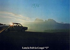 Catalogue Brochure Lancia Fulvia Coupé 3 1974 Italiano Français English Deutsch