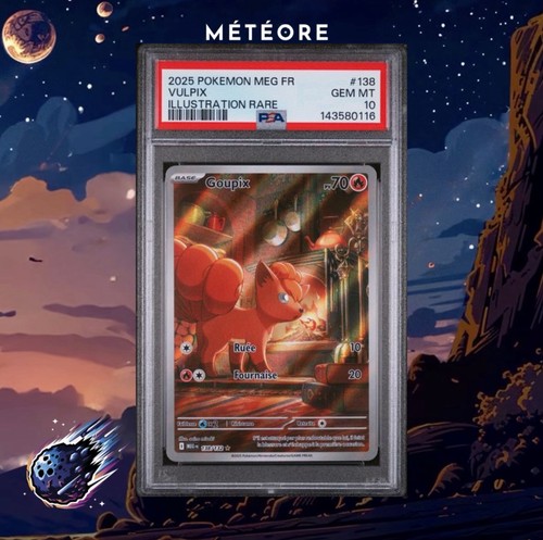 Carte pokémon goupix - pokémon,