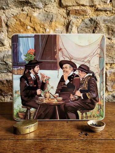 Boîte métal vintage les - en,