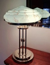 lampe art déco pâte de verre