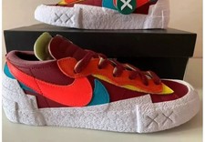 NIKE BLAZER LOW SACAI KAWS RED
