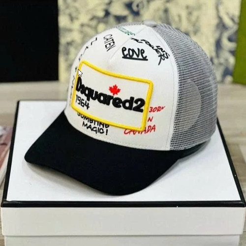 Dsquared2 trucker hat - mesh, cap