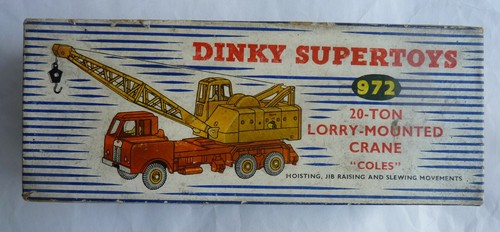 Boite dinky supertoys 972 - boite,