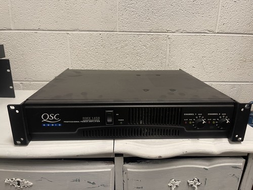 Qsc audio rmx 1450 amplifier - qsc,