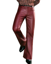 Pantalon homme en cuir