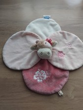 Doudou plat vache Lola