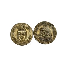 Louis XIV. Joli Lot De 2 Jetons De Nuremberg. Voir Photos