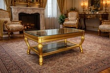 TABLE BASSE SALON EN BOIS