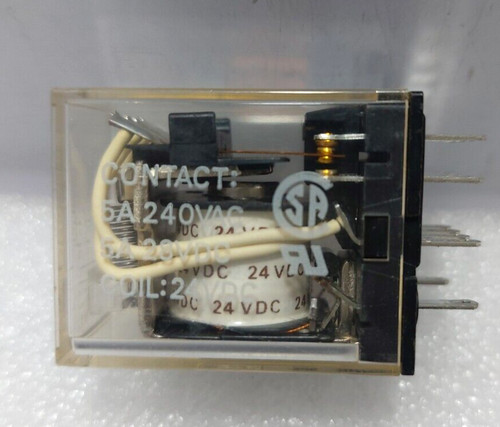 Relais omron my4 - 24vdc, 6a