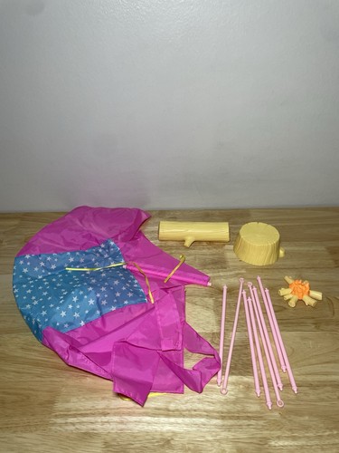 Camp barbie outdoor - outdoor, tent