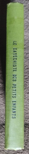 Livre ancien catéchisme - livre, ancien-
