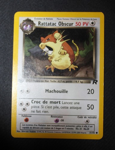 Carte pokemon rattatac - pokemon, 51-82