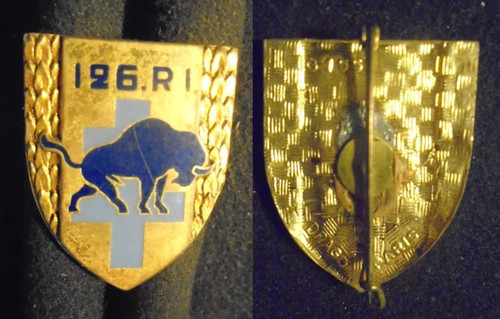 Insigne militaire 126 - insigne,