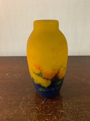 Vase pâte verre muller et - pâte,
