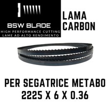 Lame à ruban 2225 X 6 X 0,36