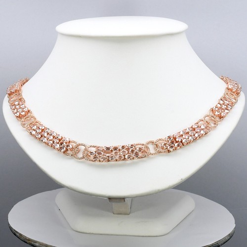 Collier gemme morganite - gemme,
