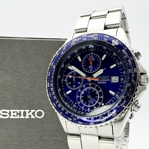Chronographe quartz seiko - chronographe, à