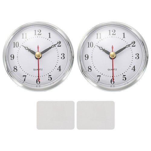 80mm pendule argenté - 3,1",