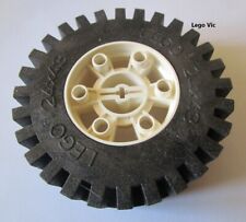 Lego 3739c01 Wheel 24x43 White