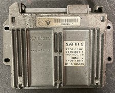 Calculateur moteur RENAULT 1.2 8V SAFIR 2 55 PINS 21654821-4