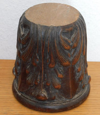 Vintage socle bois massif - socle, en