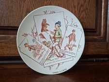 ASSIETTE POLYCHROME CHASSE A