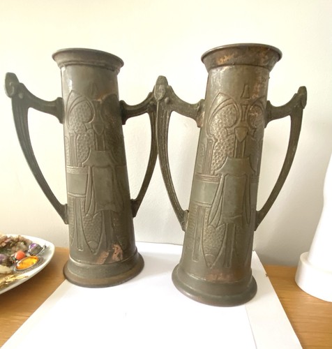Paire vase art nouveau - paire,