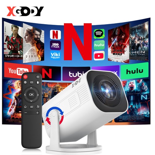 Xgody projector android - 4k,