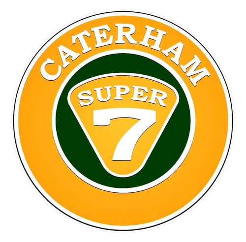 Caterham super sticker - caterham,
