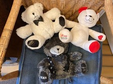 Lot  de 3  Ours  publicitaires