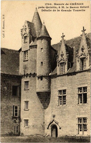 Cpa manoir cgrenan - manoir, de