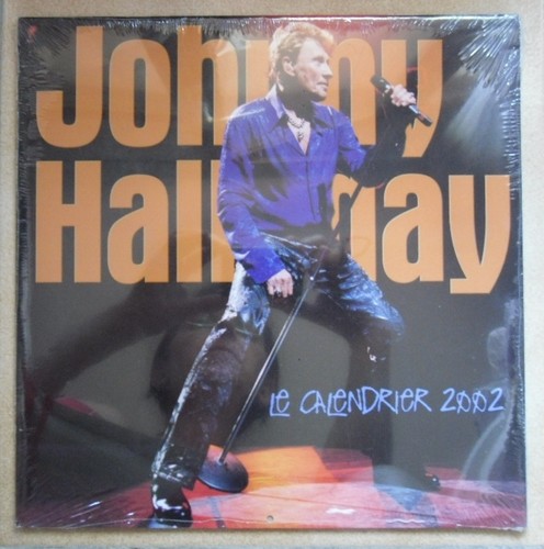 Calendrier 2002 johnny - calendrier,