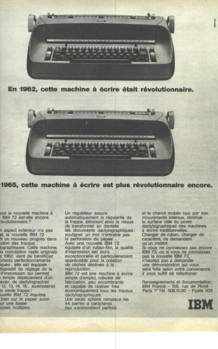 Publicite advertising 1965 - publicite,