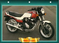 Fiche moto honda - fiche, cbx