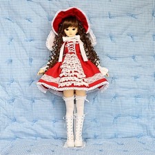 Ensemble DD SD Super Dollfie Outfit Usagi Mimi Bonnet Nostalgic Ita rouge