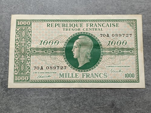 Billet 1000 francs marianne - billet,