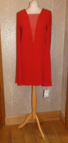 Stunning maje red crepe mesh - stunning,
