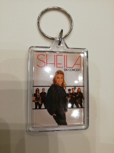 Sheila porte clés plastique - sheila, porte-clés