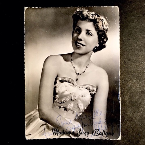 Photo ancienne suzy batigne - suzy,