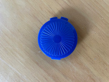 Tupperware boite à pilule Box Case Bleue Vtg