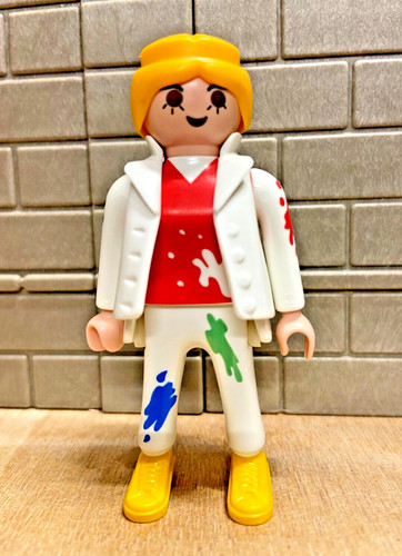 Playmobil personnage peintre - playmobil,