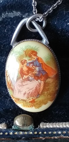 Ancien pendentif vintage - , en