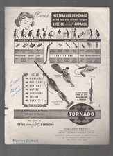 publicité vieux papiers : aspirateur TORNADO   (P49908)