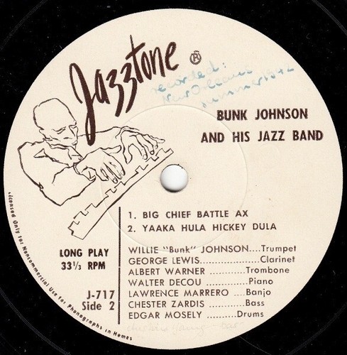 Bunk johnson and his - and,