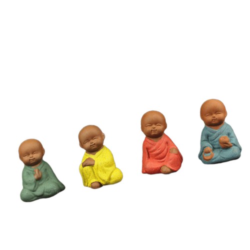 Pcs figurines chinoises en - 4,